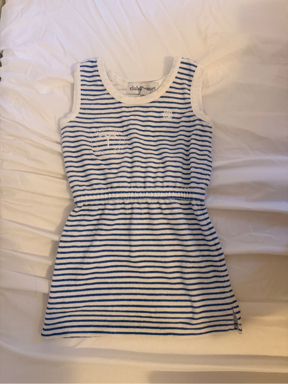 Little girls size 4 terry striped dress from Club & Court